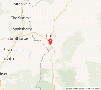 Map of Wilsons Downfall, New South Wales