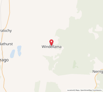 Map of Windellama, New South Wales
