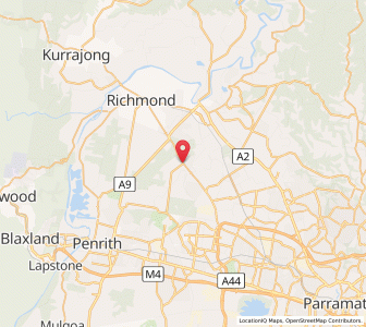 Map of Windsor Downs, New South Wales