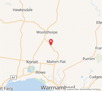 Map of Winslow, VictoriaVictoria