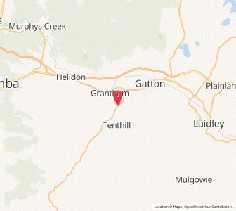 Map of Winwill, Queensland