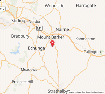 Map of Wistow, South Australia