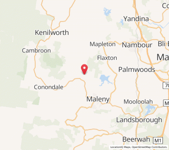 Map of Witta, Queensland