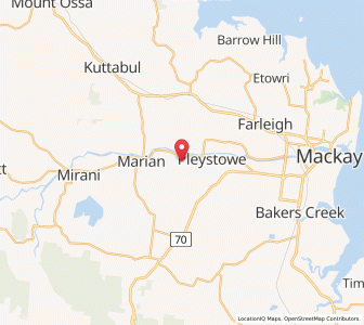 Map of Wollingford, Queensland