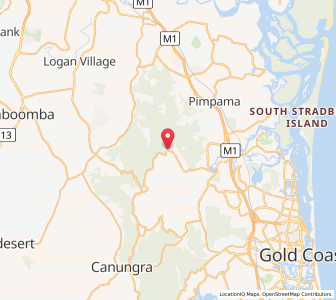 Map of Wongawallan, Queensland