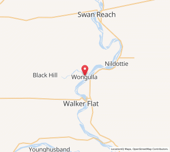 Map of Wongulla, South Australia