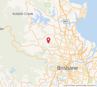 Map of Wongun, Queensland