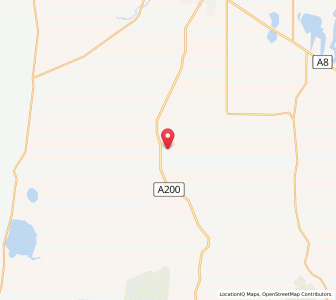 Map of Wonwondah South, VictoriaVictoria