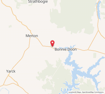 Map of Woodfield, VictoriaVictoria