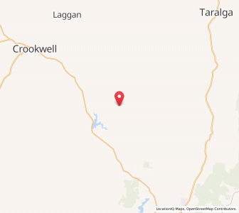 Map of Woodhouselee, New South Wales