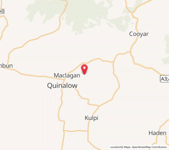 Map of Woodleighton, Queensland