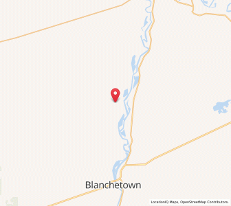 Map of Woods Flat, South Australia