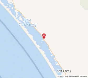 Map of Woods Well, South Australia