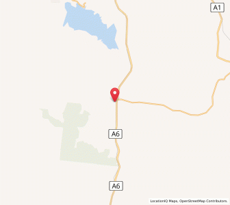 Map of Woodstock, Queensland