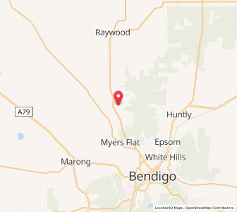 Map of Woodvale, VictoriaVictoria