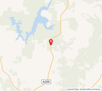 Map of Woohlpooer, VictoriaVictoria