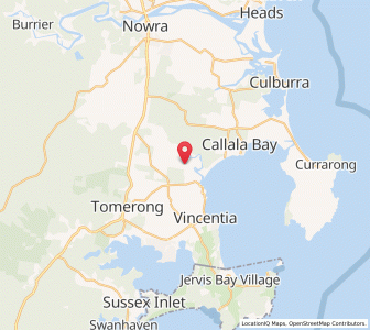 Map of Woolamia, New South Wales