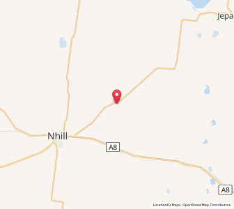 Map of Woorak, VictoriaVictoria