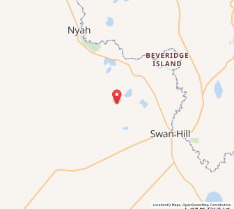 Map of Woorinen, VictoriaVictoria