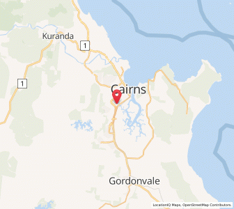 Map of Woree, Queensland