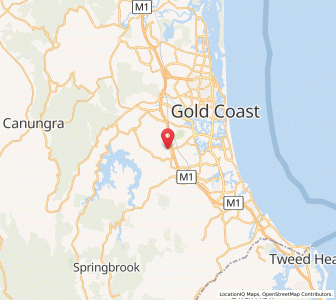 Map of Worongary, Queensland