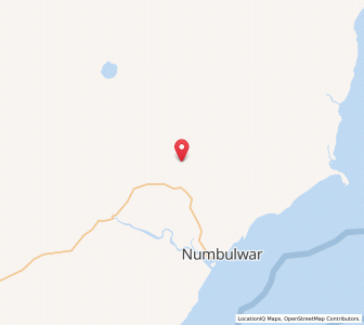 Map of Wumajbarr, Northern Territory