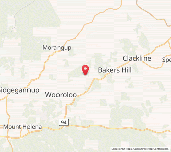 Map of Wundowie, Western Australia
