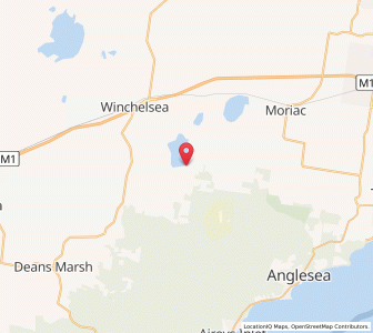 Map of Wurdiboluc, VictoriaVictoria