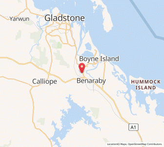 Map of Wurdong, Queensland