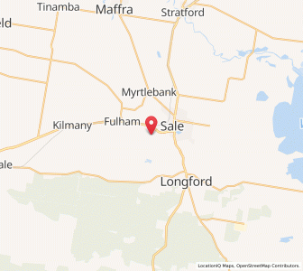 Map of Wurruk, VictoriaVictoria