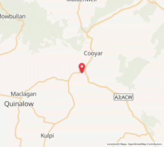 Map of Wutul, Queensland