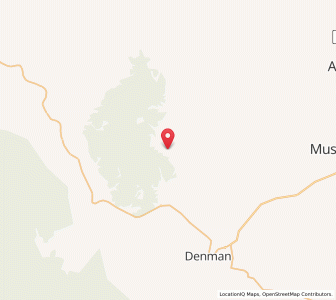 Map of Wybong, New South Wales