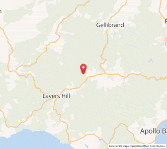 Map of Wyelangta, VictoriaVictoria