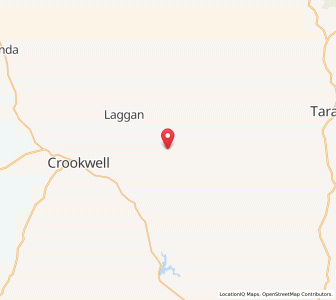 Map of Wytaliba, New South Wales