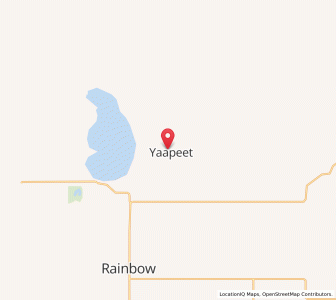 Map of Yaapeet, VictoriaVictoria