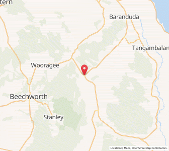 Map of Yackandandah, VictoriaVictoria