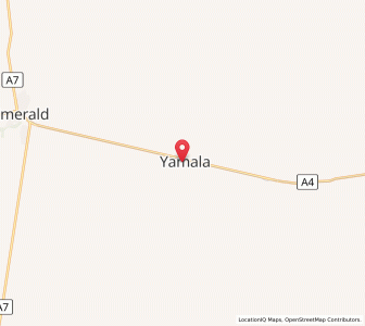 Map of Yamala, Queensland