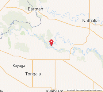 Map of Yambuna, VictoriaVictoria