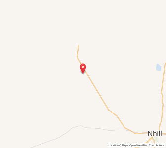 Map of Yanac South, VictoriaVictoria