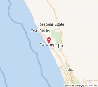 Map of Yanchep, Western Australia