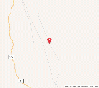 Map of Yandee Line Camp, Western Australia