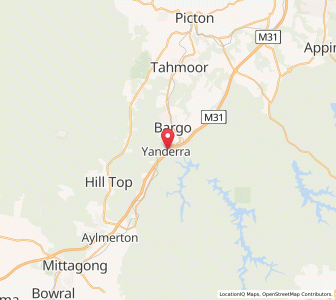 Map of Yanderra, New South Wales