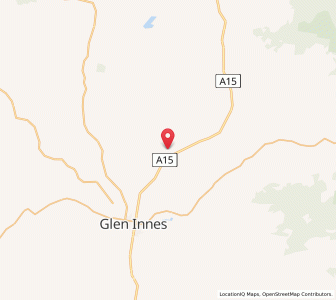 Map of Yarraford, New South Wales