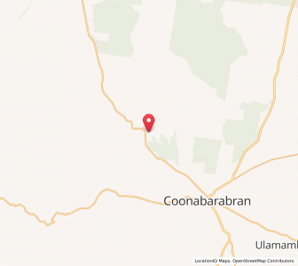 Map of Yearinan, New South Wales