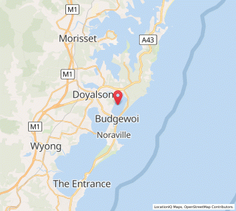 Map of Yellow Rock, New South Wales