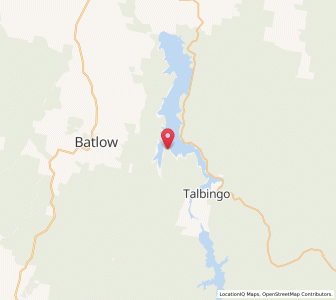 Map of Yellowin, New South Wales