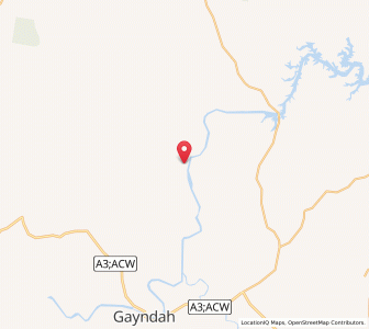 Map of Yenda, Queensland