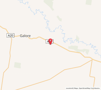 Map of Yerong Creek, New South Wales