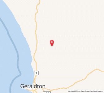 Map of Yetna, Western Australia