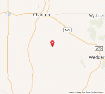 Map of Yeungroon, VictoriaVictoria